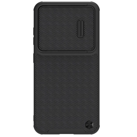 Nillkin Textured S Case für Samsung Galaxy S23+ Panzerhülle mit Kameraabdeckung schwarz