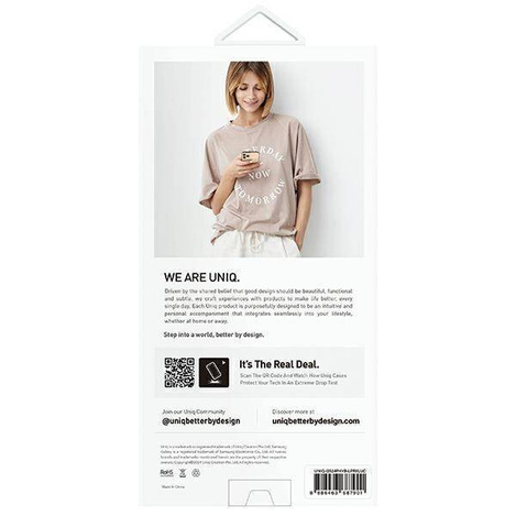 Uniq Hülle LifePro Xtreme Sam S24+ S926 transparent glänzend/lametta-luzent