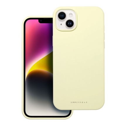 Futerał Roar Cloud-Skin - do iPhone 14 Plus Jasnożółty