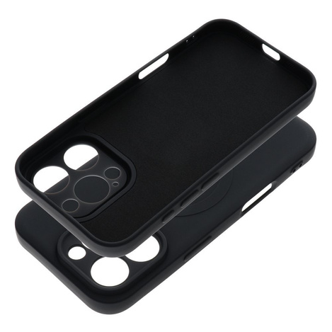 Futerał SILICONE MAG COVER kompatybilny z MagSafe do IPHONE 16 Pro czarny
