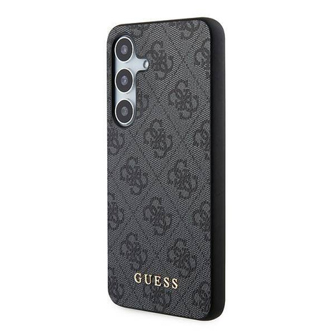 Oryginalne Etui GUESS hardcase 4G Metal Gold Logo GUOHCSA35G4GFGR do Samsung Galaxy A35 czarny