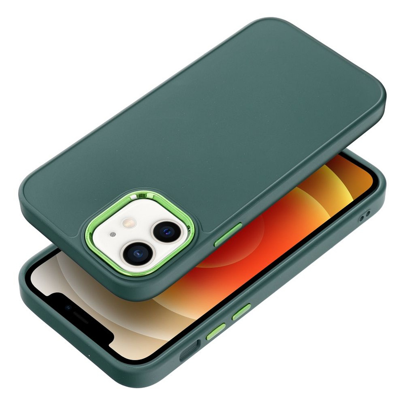 Futerał FRAME do IPHONE 12 / 12 PRO zielony