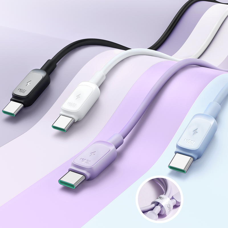 USB C - Lightning Cable 20W 1.2m Joyroom S-CL020A14 - Purple