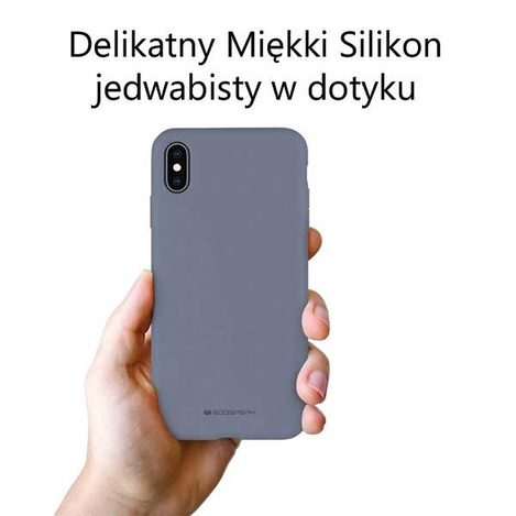 MERCURY SILICONE CASE IPHONE 13 PRO LAVENDER GRAY / LAWENDOWY
