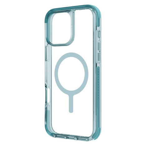 UNIQ etui Combat iPhone 16 Plus 6.7" Magclick Charging zielony/teal green