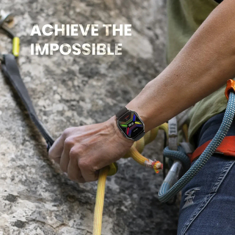 HIFUTURE smartwatch sportowy z fukncją rozmowy ULTRA3 (IP68) pomarańczowy