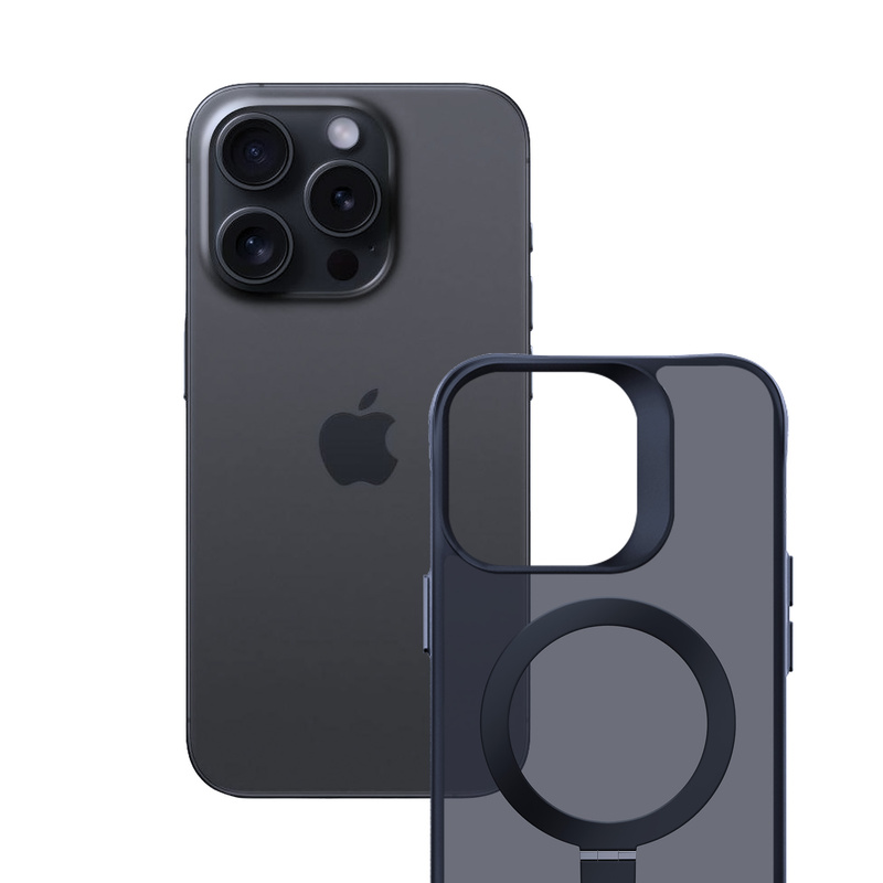 3MK Smoke Case iPhone 16 Pro Magsafe & Stand