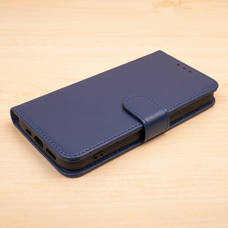 Etui Smart Classic do Samsung A71 granatowe