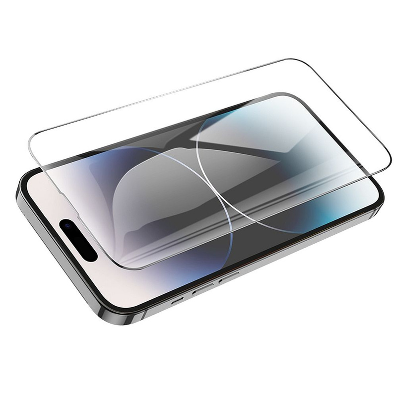 HOCO szkło hartowane HD 5D Guardian shield (SET 10in1) - do iPhone 14 Pro Max czarny (G14)