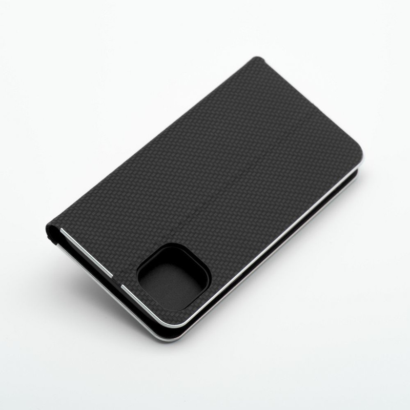 Kabura LUNA Book Carbon do IPHONE 16 Plus czarny