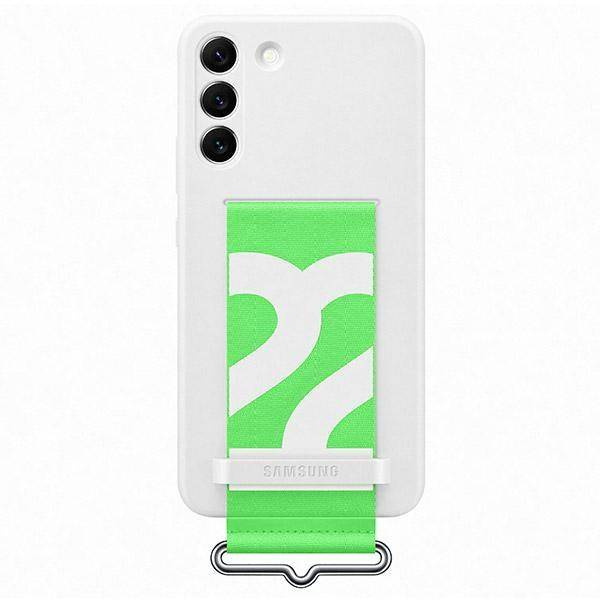 Samsung Silikonhülle Gummi Silikonhülle für Samsung Galaxy S22 weiß (EF-GS901TWEGWW)