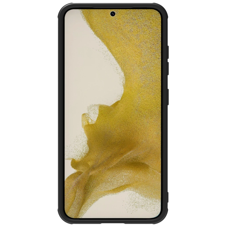 Nillkin Textured S Case für Samsung Galaxy S23+ Panzerhülle mit Kameraabdeckung schwarz