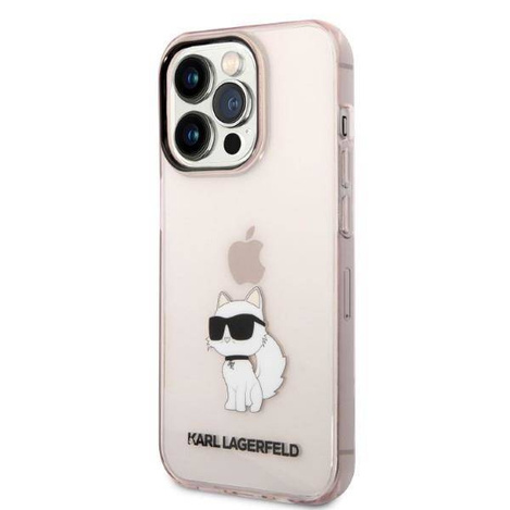 Karl Lagerfeld IML NFT Choupette - Etui iPhone 14 Pro Max (różowy)