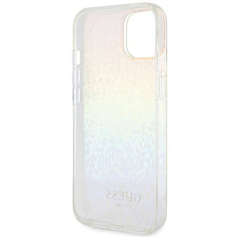 Guess IML Faceted Mirror Disco Iridescent Hülle für iPhone 15 – mehrfarbig
