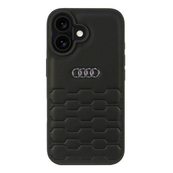 Audi nakładka Synthetic Leather do iPhone 16 6.1" czarna