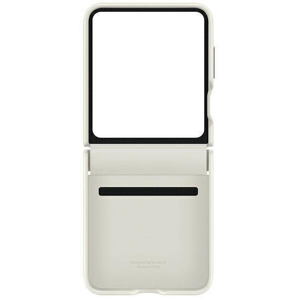 Öko-Lederhülle für Samsung Galaxy Z Flip 5 – Creme