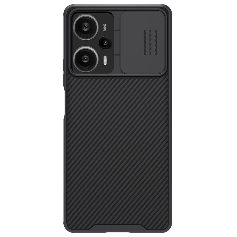 Xiaomi Redmi Note 12 Turbo / Xiaomi Poco F5 Armor Case with Camera Cover Nillkin CamShield Pro Case - Black