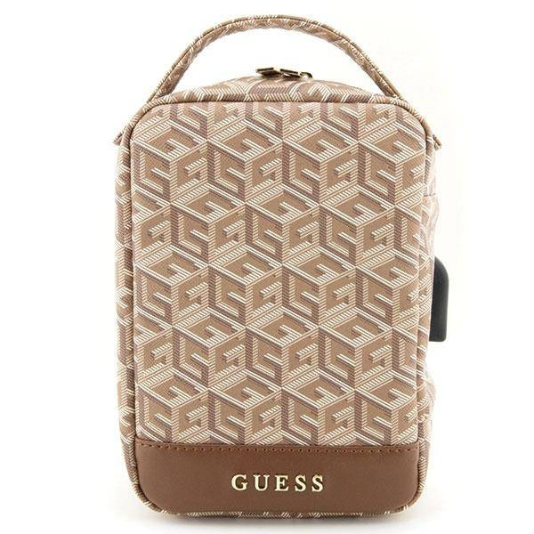 Torba Guess GCube Stripes - brązowa