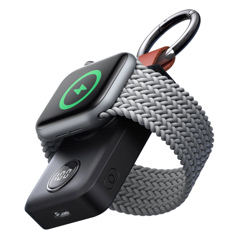 Joyroom kabellose Powerbank 2000mAh 3W für Apple Watch schwarz (JR-WQW01)