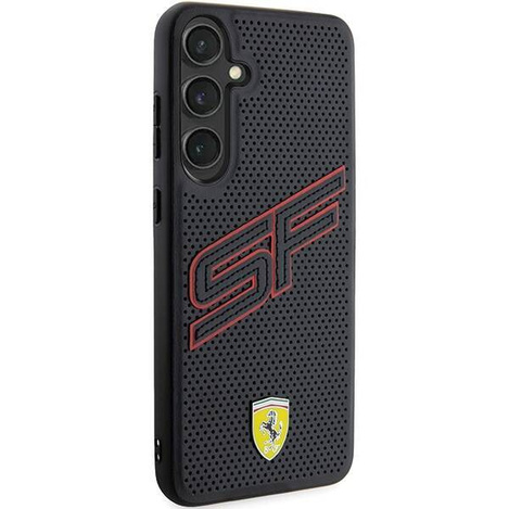 Oryginalne Etui FERRARI hardcase Big SF Perforated FEHCS24MPINK do Samsung Galaxy S24 Plus Czarny