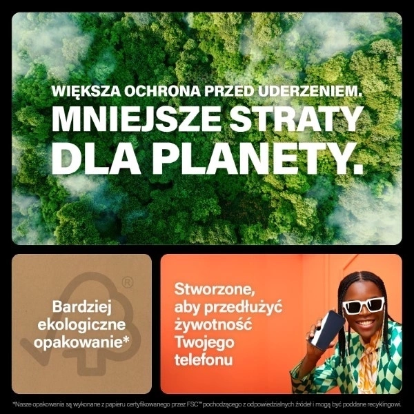 Szkło PanzerGlass Re:fresh Glass na iPhone 15 Pro Max z pozycjonerem