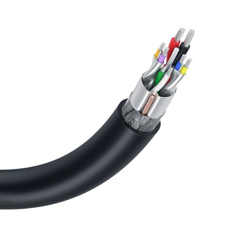 Ugreen kabel przewód USB 2.0 (męski) - USB 2.0 (męski) 1 m czarny (US128 10309)