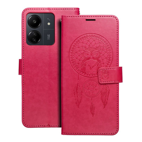 Kabura MEZZO Book do XIAOMI Redmi 13C łapacz snów magenta