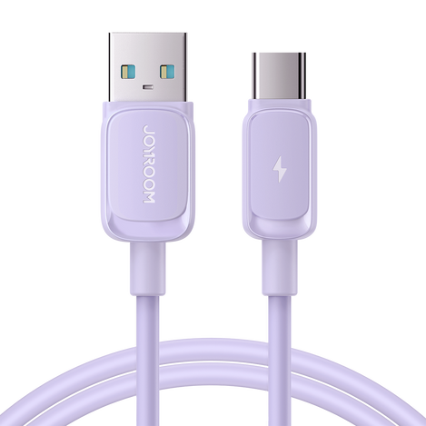USB-Kabel - USB C 3A 1,2 m Joyroom S-AC027A14 - lila