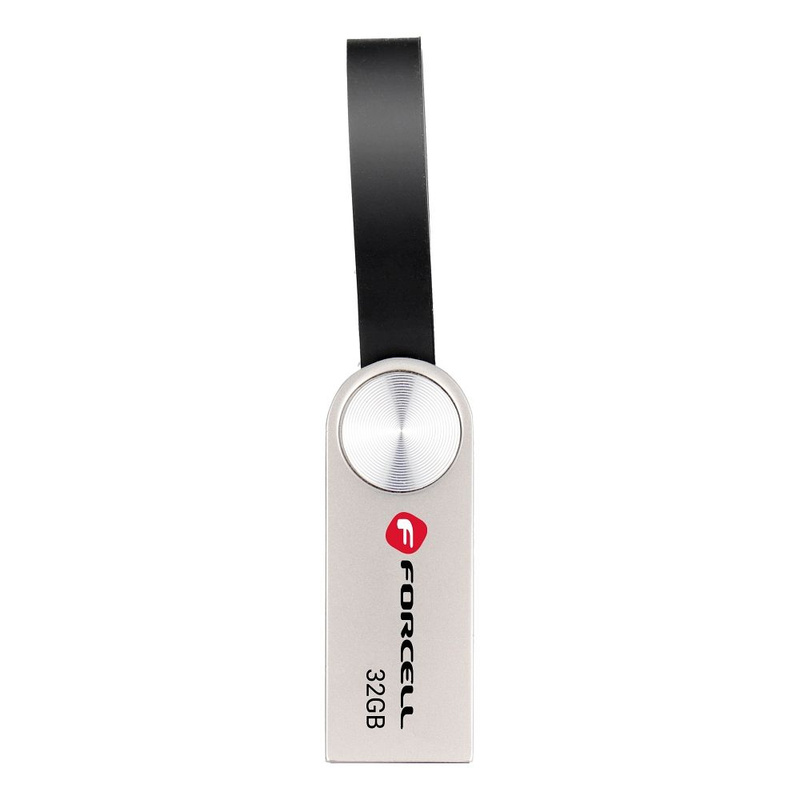 Pendrive 32GB USB 3.2 Gen 1 (USB A) Forcell F-Data Metal srebrny
