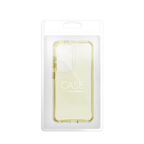 Futerał MATRIX CLEAR do SAMSUNG S25 żółty