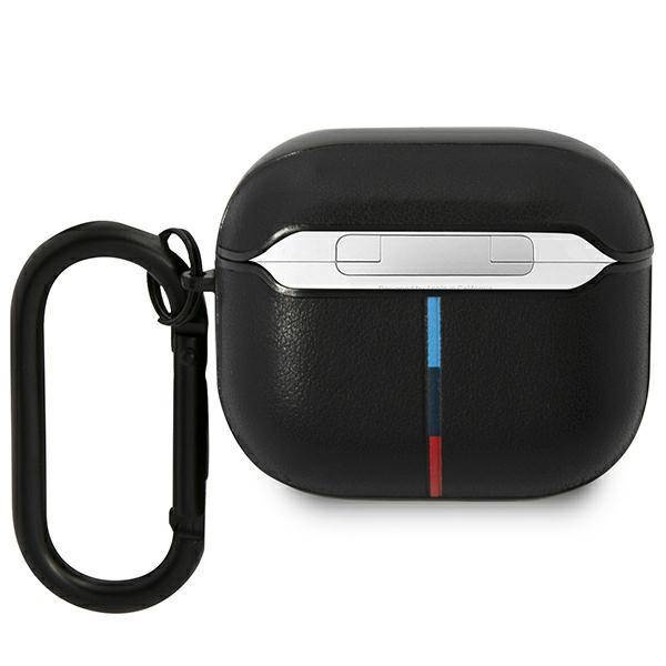 BMW BMA322PVTK AirPods 3 Gen Cover schwarz/schwarz Leder Curved Line