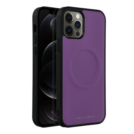 Futerał Roar Mag Morning Case - do iPhone 12 Pro Fioletowy