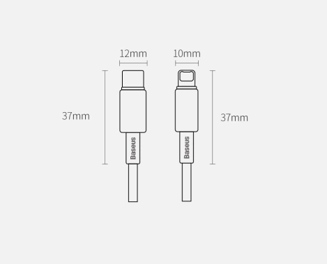 Baseus kabel USB Typ C - Lightning szybkie ładowanie Power Delivery 20 W 1 m czarny (CATLWJ-01)