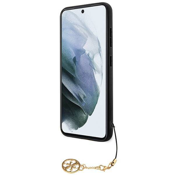 Oryginalne Etui GUESS hardcase 4G Charms Collection GUHCSA35GF4GGR do Samsung Galaxy A35 czarny