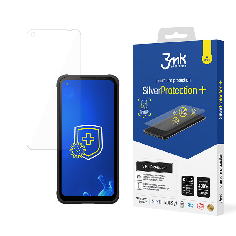 3MK SilverProtect+ myPhone Hammer Blade V 5G Folia antymikrobowa montowana na mokro