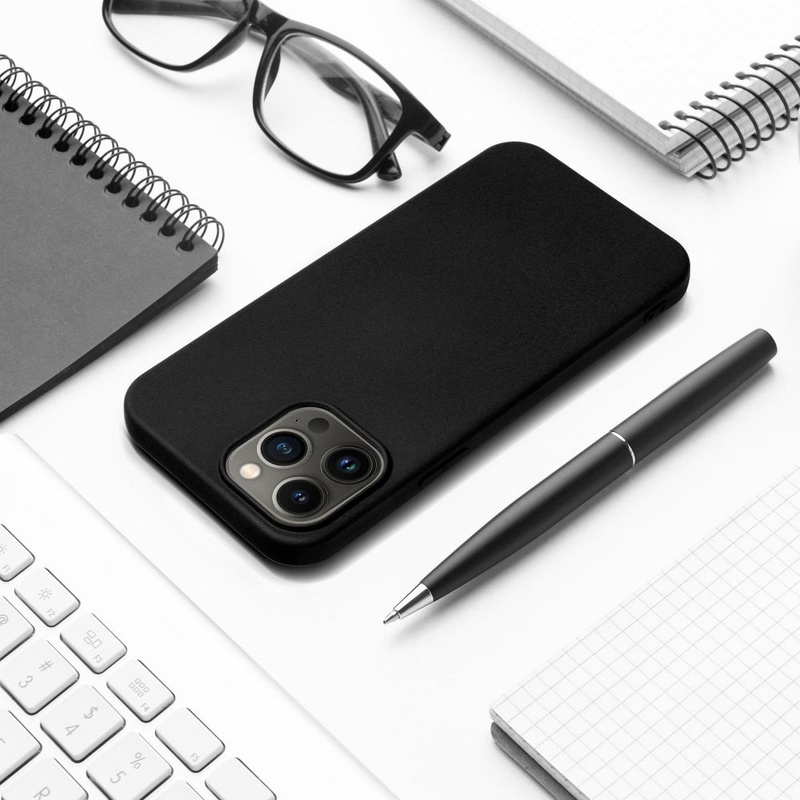 Futerał SILICONE do IPHONE 15 PLUS czarny