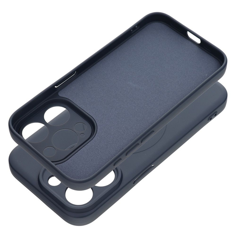Futerał Silicone Mag Cover kompatybilny z MagSafe do IPHONE 15 PRO tytanowy niebieski