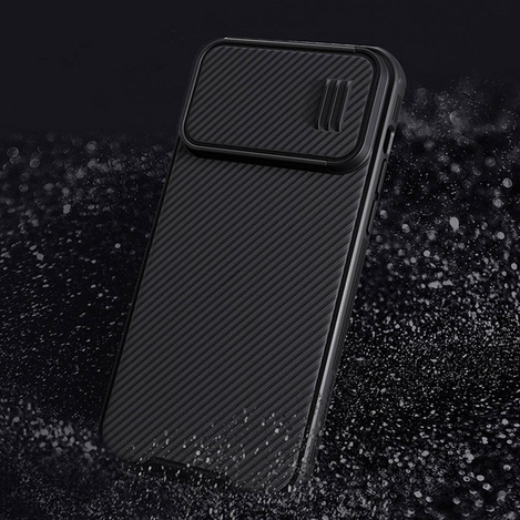 Nillkin CamShield S Case for iPhone 14 Pro Max armored cover camera cover green