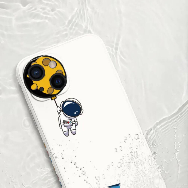 Case APPLE IPHONE 15 PRO Astronaut NASA creamy
