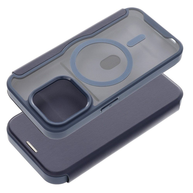 Kabura SMART MAG kompatybilna z MagSafe do IPHONE 15 Pro Max niebieska