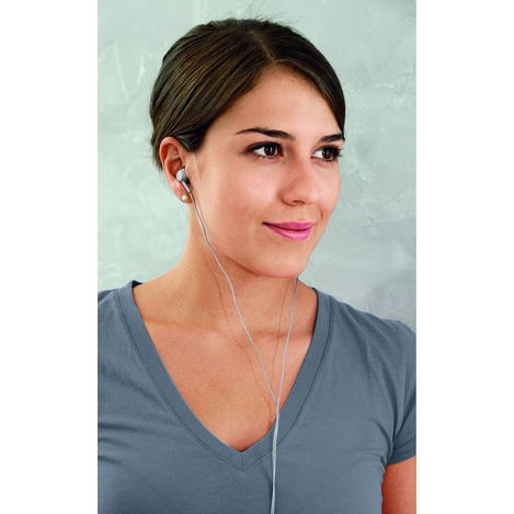 THOMSON słuchawki przewodowe Jack 3,5 mm z mikrofonem EAR3005GY szare