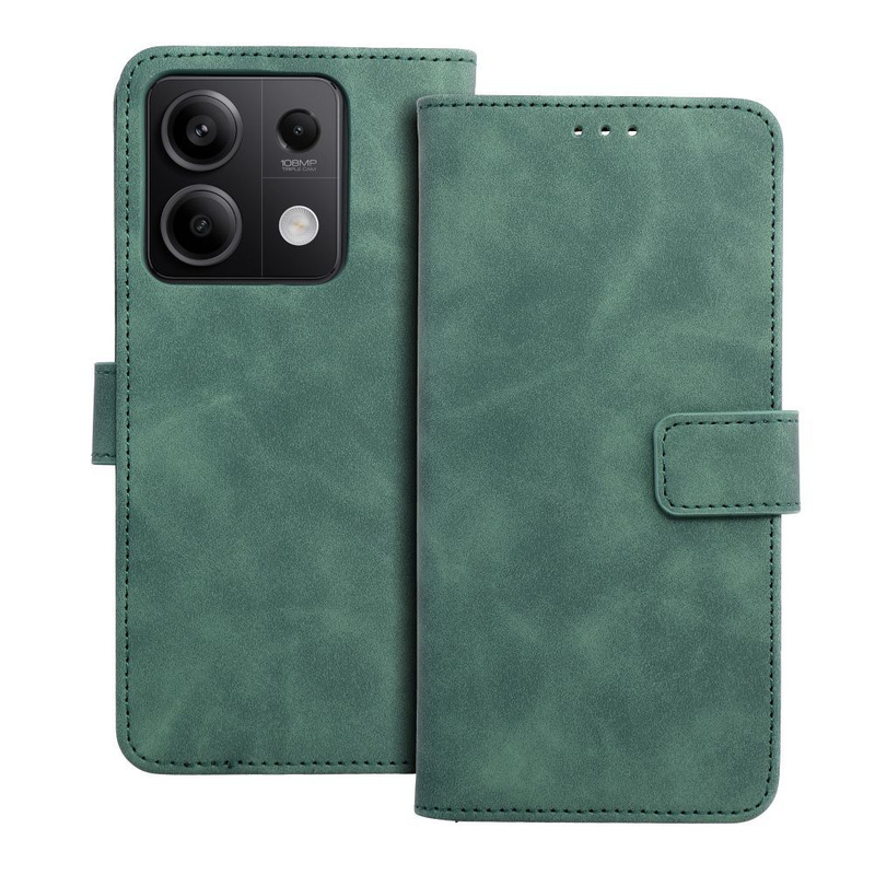Kabura TENDER Book do XIAOMI Redmi NOTE 13 5G zielony