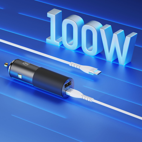 Accessories - 3mk Hyper Car Charger 100W