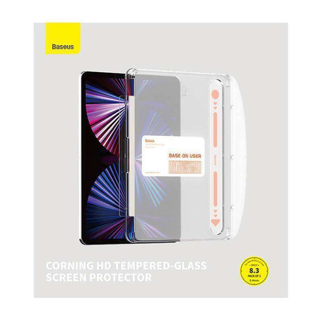 Gehärtetes Glas IPAD MINI 6 2021 Tempered Glass Baseus Clear