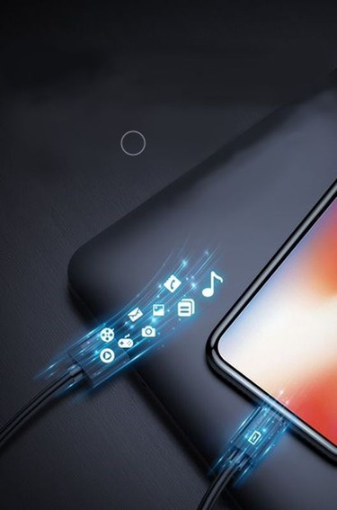 KABEL T-PHOX NETS MICRO USB WHITE 2.4A ; PVC ; 1,2M