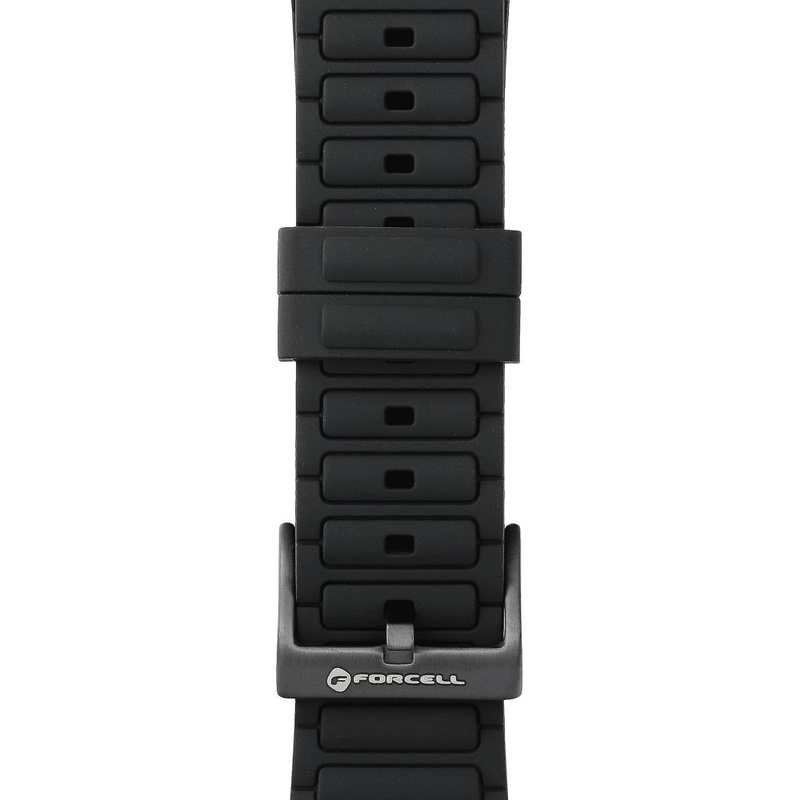 Pasek do Samsung Galaxy Watch Forcell F-Design FS11 magnetyczny stal 20 mm czarny