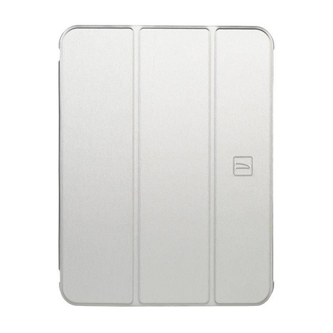 Tucano Satin Case – Etui do iPad 10.9" (2022) w/Magnet & Stand up z uchwytem Apple Pencil (srebrny)