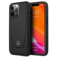 Etui Mercedes Leather Urban do iPhone 15 Pro Max - czarne