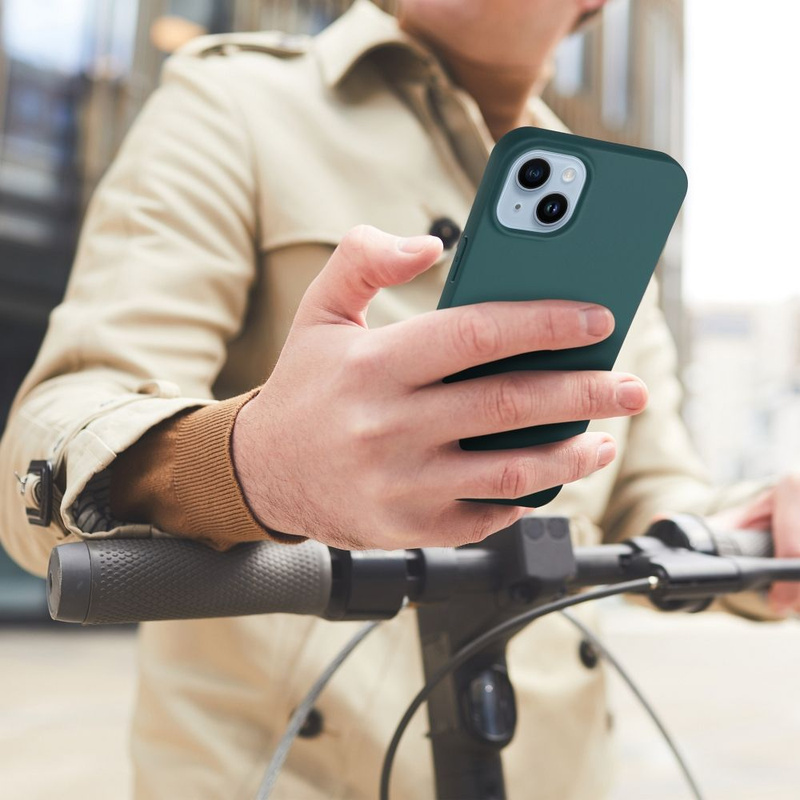 Futerał MATT do IPHONE 7 / 8 / SE 2020 / SE 2022 ciemnozielony