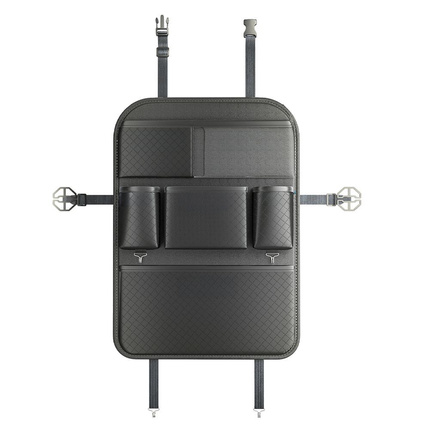 Organizer samochodowy na fotele przednie z przegródkami NAPPA czarny